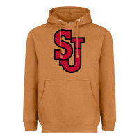 Meerkat st. john's red Heavyweight Hoodie - linhVisuals