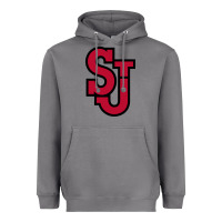 Storm st. john's red Heavyweight Hoodie - linhVisuals