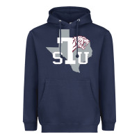 Navy texas southern Heavyweight Hoodie - linhVisuals