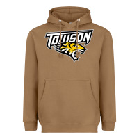 Toasted Coconut towson tigers Heavyweight Hoodie - linhVisuals