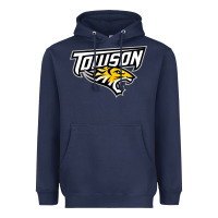 Navy towson tigers Heavyweight Hoodie - linhVisuals