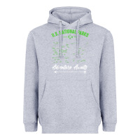 Heather Grey national parks adventure lover camping hiking camper fan t shirt Heavyweight Hoodie - linhVisuals