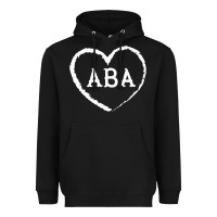 Black aba therapy gift for behavior analyst  womens aba premium t shirt Heavyweight Hoodie - linhVisuals