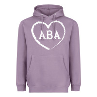 Lavender aba therapy gift for behavior analyst  womens aba premium t shirt Heavyweight Hoodie - linhVisuals