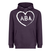 Plum aba therapy gift for behavior analyst  womens aba premium t shirt Heavyweight Hoodie - linhVisuals