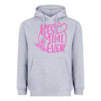 Heather Grey best mimi ever Heavyweight Hoodie - linhVisuals