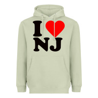 Matcha i love nj Heavyweight Hoodie - linhVisuals