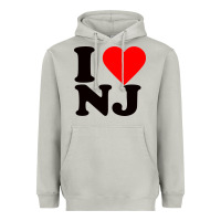 Moon Dust i love nj Heavyweight Hoodie - linhVisuals