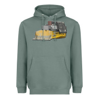 Sage killdozer tread back tank top Heavyweight Hoodie - linhVisuals
