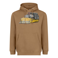 Toasted Coconut killdozer tread back tank top Heavyweight Hoodie - linhVisuals