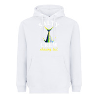 White salty crew Heavyweight Hoodie - linhVisuals