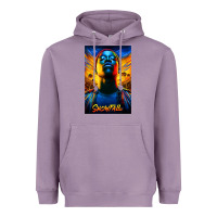Lavender snowfall fx tv show Heavyweight Hoodie - linhVisuals