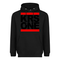 Black hip hop krs one Heavyweight Hoodie - linhVisuals