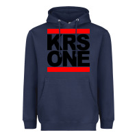 Navy hip hop krs one Heavyweight Hoodie - linhVisuals