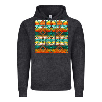 Vintage Black native american aztec seamless pattern 1 Vintage Hoodie - BundleAndBundleShop