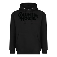 Black columbia house record & tape club Heavyweight Hoodie - linhVisuals