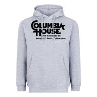 Heather Grey columbia house record & tape club Heavyweight Hoodie - linhVisuals