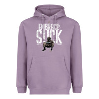 Lavender EMBRACE THE SUCK VINTAGE Heavyweight Hoodie - linhVisuals