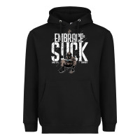 Embrace The Suck Vintage Heavyweight Hoodie | Teevron