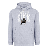 Heather Grey EMBRACE THE SUCK VINTAGE Heavyweight Hoodie - linhVisuals