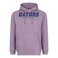 Lavender GATORS BASEBALL Heavyweight Hoodie - linhVisuals