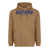Toasted Coconut GATORS BASEBALL Heavyweight Hoodie - linhVisuals