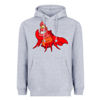 Heather Grey The Little Mermaid Sebastian Costume Heavyweight Hoodie - linhVisuals