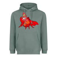 Sage The Little Mermaid Sebastian Costume Heavyweight Hoodie - linhVisuals