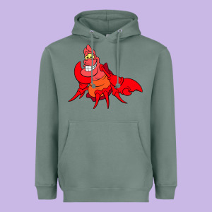 The Little Mermaid Sebastian Costume Heavyweight Hoodie Designed By Linhvisuals
