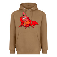 Toasted Coconut The Little Mermaid Sebastian Costume Heavyweight Hoodie - linhVisuals