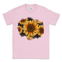 Bubblegum Pink sunflower patch Classic Tee - Jasminsmagicworld