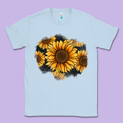 Sunflower Patch Classic Tee Designed By Jasminsmagicworld