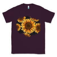 Plum sunflower patch Classic Tee - Jasminsmagicworld