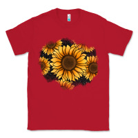 Red sunflower patch Classic Tee - Jasminsmagicworld