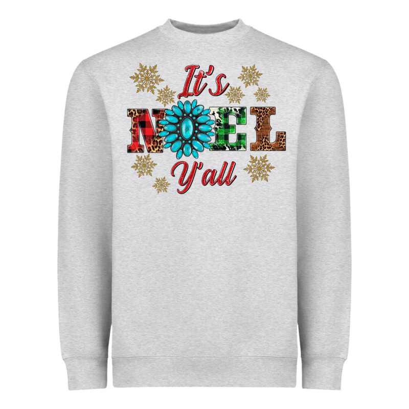 It's Noel Y'all Heavyweight Sweatshirt by AdoDesignShop | Teevron
