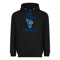 Black #st peters peacocks Heavyweight Hoodie - linhVisuals