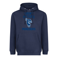 Navy #st peters peacocks Heavyweight Hoodie - linhVisuals