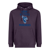 Plum #st peters peacocks Heavyweight Hoodie - linhVisuals