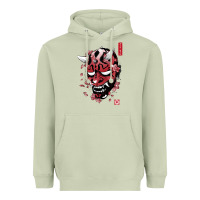 Matcha darth oni Heavyweight Hoodie - linhVisuals