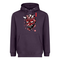Plum darth oni Heavyweight Hoodie - linhVisuals