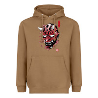 Toasted Coconut darth oni Heavyweight Hoodie - linhVisuals