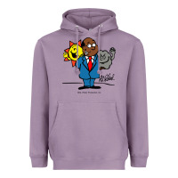 Lavender al roker Heavyweight Hoodie - linhVisuals