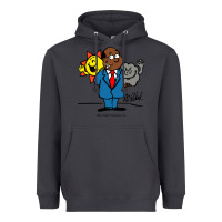 Smoke al roker Heavyweight Hoodie - linhVisuals
