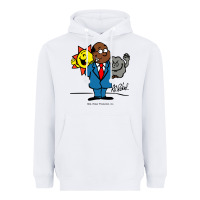 White al roker Heavyweight Hoodie - linhVisuals