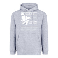 Heather Grey alan jackson ugly christmas [tb] Heavyweight Hoodie - linhVisuals