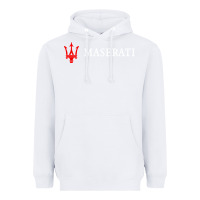 White masearti car essential Heavyweight Hoodie - linhVisuals