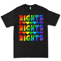 Black Rights rights rights pride Premium Tee - CowGirlArtShop