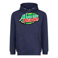 Navy #mountain dude Heavyweight Hoodie - linhVisuals