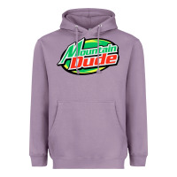 Lavender #mountain dude Heavyweight Hoodie - linhVisuals