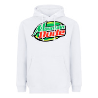 White #mountain dude Heavyweight Hoodie - linhVisuals
